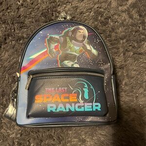 Danielle Nicole Space Ranger Backpack - Black and Silver